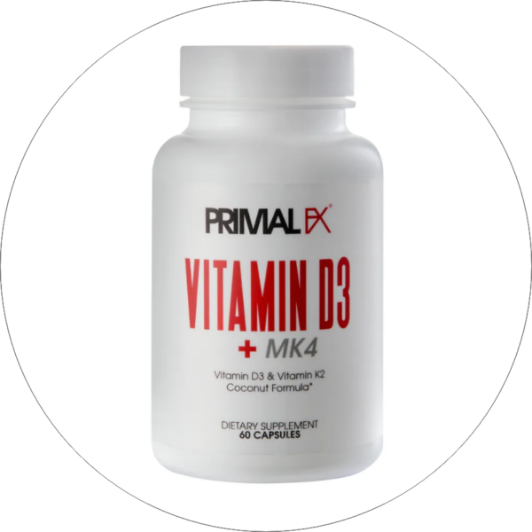 VITAMIN D3 +MK4 Primal FX